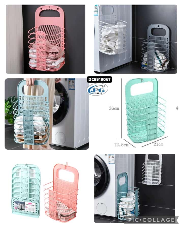 Bathroom Folding Laundry Bag